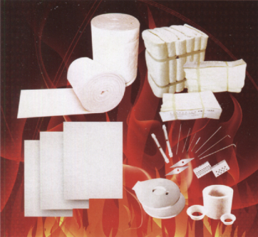 陶瓷（硅酸铝）针刺毯纤维组合块、锚固件纤维板、异型件